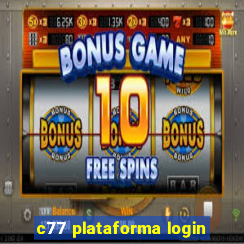 c77 plataforma login